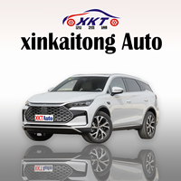 BYD Tang DM-i 2025 115KM Penggerak Cerdas 5 Pintu 7 Kursi SUV Hybrid Plug-in untuk Ekspor Sunroof Panoramic