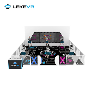 LEKE Multijoueur VR Park <span class=keywords><strong>Escape</strong></span> Games Simulateur de tir Intérieur/Extérieur Réalité virtuelle Free Roam VR Space Arena - Product Image 1
