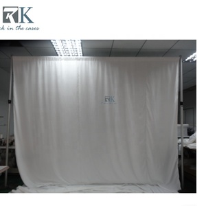 ผ้าม่านสีขาวพร้อมขาตั้งสำหรับฉากหลังงานแต่งงาน - Product Image 3