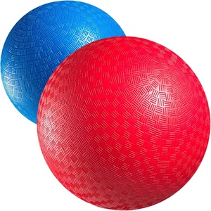 Ballon de dodgeball en PU souple pour entraînement en salle, idéal pour les cours de sport à l'école, ballon en mousse sûr, fabricant OEM - Product Image 1