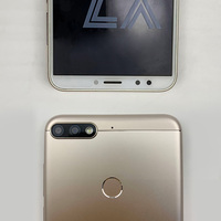 Venta al por mayor a granel usado 2018 Y7 Prime (versión global) 64GB teléfono inteligente con 4 RAM LTE celular de segunda mano de grado con pantalla a color