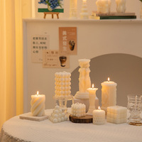 Kanlong White Bubble Candle Kreative Schlafzimmer dekoration Soja wachs Duft kerzen