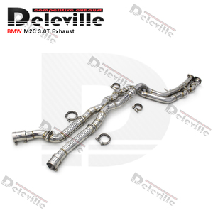 Tubo Centrale OEM a Lunghezza Uguale per <span class=keywords><strong>BMW</strong></span> M2C/M3/M4 F80 F82 F83 F8X S55 3.0T 2014-2019 Tubi di Scarico Centrali in Acciaio Inox - Product Image 2