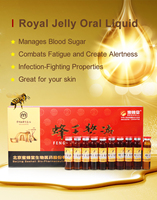 BEEHALL Complément alimentaire Produits à la gelée royale Extrait de gelée royale Oral Liquid