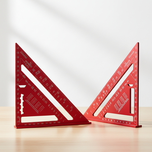 Regla de ángulo de 7'' y 12'' de aleación de aluminio, OEM/ODM personalizable, herramienta de medición y transportador para ingenieros y carpinteros - Product Image 1