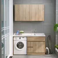 Meuble de salle de bain Offre Spéciale, évier à linge, armoire de Machine à laver étanche