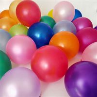 Latex ballonnen parelkleuren 12 inch 100 stuks dikke latex ballonnen parelmoer ballonnen voor bruiloft feestdecoratie witte ballonnen