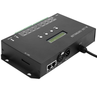 Contrôleur de pixels LED H807SA DMX512 vers SPI, 8 canaux, pilote programmable Art-Net pour WS2811 WS2812 WS2815 APA102