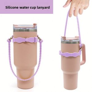 Correa de Transporte de Silicona Suave para Botellas de Agua, Fácil de Llevar, con Correa para Botellas de 8-40 oz, Accesorios para Botellas - Product Image 1
