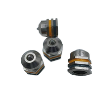 KEQIRUI 339697 Pistolet à colle chaude avec buse en cuivre, type direct, connecteurs de pulvérisation latérale, tête de buse, boîte en carton