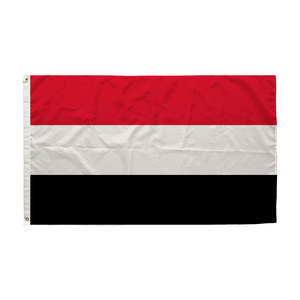 Высококачественный вязаный полиэфирный открытый Летающий флаг Йемена - Product Image 4