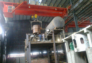 Grúa Puente de Doble Viga de 2 Toneladas, Altura de Elevación de 25 m, Grúa Industrial de 2T con Control Remoto Inalámbrico para Taller - Product Image 4