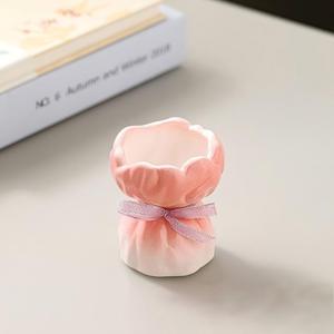 Vente en gros de mini-pots à succulentes, pots en céramique extra petits et mignons pour la décoration de bureau, de maison et de <span class=keywords><strong>jardin</strong></span> - Product Image 5