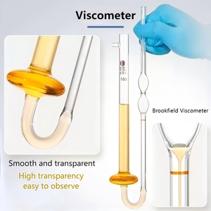 Capillaire en verre avec viscosimètre constant pour laboratoire chimique Pin's/Unhes/Viscosimètre à contre-courant - Product Image 3
