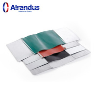 Raccord flexible en toile de silicone PVC FCN résistant aux hautes températures pour systèmes CVC et assemblage de conduits