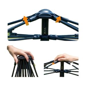 Tentes d'extérieur épaisses, grandes, à ouverture rapide, pour 2 à 4 personnes, portables, pour le <span class=keywords><strong>camping</strong></span>, le parc et la <span class=keywords><strong>plage</strong></span> - Product Image 3