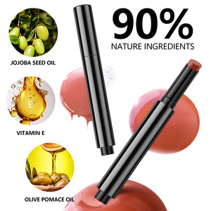 Nuovo arrivo personalizzabile stampa <span class=keywords><strong>rossetto</strong></span> idratante balsamo per le labbra vegano ad alto pigmento Non asciugatura tubo <span class=keywords><strong>nero</strong></span> <span class=keywords><strong>rossetto</strong></span> - Product Image 3