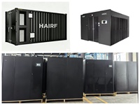 Unité de refroidissement DX 40KW pour salle de serveur de centre de données, avec contrôle de la température et de l'humidité pour allée froide et surveillance de la climatisation de précision