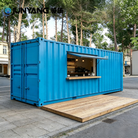 Conteneur restaurant 20 pieds 10 pieds, Vente chaude, Kiosque portable 20 pieds, Café conteneur, Café modulaire préfabriqué modifié