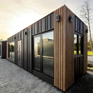 Complexe de conteneurs préfabriqués multifonctionnels de 40 pieds pour projet clé en main, avec aménagement flexible et démarrage rapide, pour centre communautaire de glamping - Product Image 5