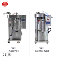 Mini-sécheur par pulvérisation centrifuge industriel de laboratoire 2L pour liquides, atomiseur, sécheur par pulvérisation de poudre de lait – Prix compétitif