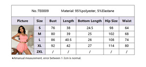 Shorts Sexy da donna con elastico in vita e intimo in tinta unita pigiama in due pezzi per le <span class=keywords><strong>notti</strong></span> autunnali primavera <span class=keywords><strong>estate</strong></span> - Product Image 6