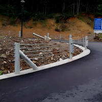 Barrière de sécurité routière en câble métallique, garde-corps flexible en acier Q235, haute résistance, non-réfléchissant, galvanisé à chaud