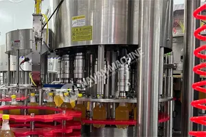 آلة تعبئة زجاجات البيرة البولي إيثيلين تلقائية بالكامل 3 في 1 بسعر خاص من المصنع