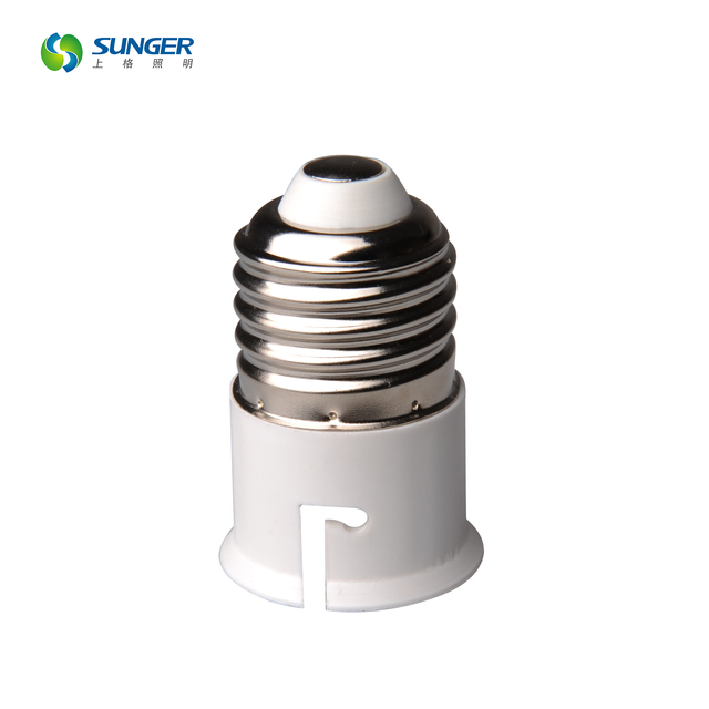 Plastic Screw E27 Lamp Holder B22 Socket 250V 22/28mm Aperture 2-Year Warranty Indoor Use