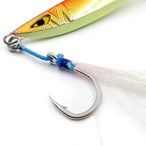 เหยื่อจิ๊กกิ้งขนาดเล็ก Mustad รุ่น MJIG01 แบบตะขอเดี่ยว สำหรับปลาใหญ่ เหยื่อปลอมแบบเลียนแบบธรรมชาติ - Product Image 1