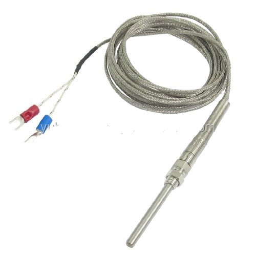 Thermocouple Cable Probe Type 8Mm Dia K Type Mi Thermocouple With Big Head Enclosure