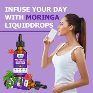 Gouttes liquides de Moringa de haute qualité pour une peau et des cheveux sains, favorisent la régulation du taux de sucre dans le sang et la santé globale. - Product Image 5