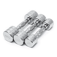 Jeu d'haltères électrolytiques de bonne qualité Haltères réglables Haltères de gymnastique en acier inoxydable
