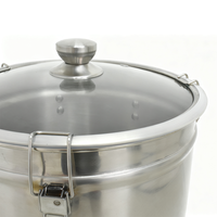 Machine à hacher, couper et mélanger HELAXEN, bol commercial, viande, fruits, légumes, houmous, acier inoxydable, 32L, écologique, 1800W, 220V