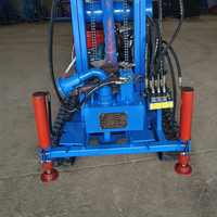 Foreuse hydraulique rotative Liyo LY200C pour puits d'eau, moteur diesel 22 CV, machine de forage jusqu'à 180 m de profondeur