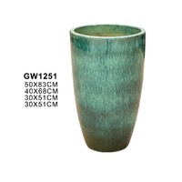 Pots de plantes d'extérieur de grande taille avec trou de drainage, décoratifs et durables, pour balcon