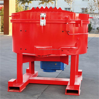 500kg Mobile Mortar Pan Mixer Portable Ciment Mixer Castable Réfractaire Prix