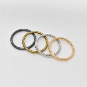 25mm 30mm 35mm nuevo Anillo de Metal O hebilla de aro redondo Aleación de Zinc chapado ropa interior accesorios para <span class=keywords><strong>Bikini</strong></span> - Product Image 2