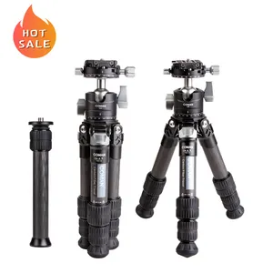 Professional Tripod Coman New Product Professional Portable TSC12A30 Carbon Fiber Tripod For CNC Precision No-column Design Live Broadcast