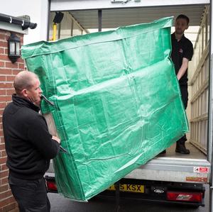 Sacs de matelas imperméables bâche de PE/sac mobile et de stockage de matelas de couverture d'Oxford pour le stockage mobile/sac mobile de matelas réutilisable - Product Image 3