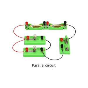 Équipement d'expérimentation de circuits simples, série étudiante, ampoule parallèle, boîte d'expérimentation électrique éclairée, ensemble de sciences physiques - Product Image 3
