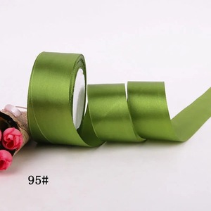 Hot Sale Multiple Colors 25 Yards Single Double-sided Satin <strong>Ribbon</strong> Bulk 4cm Pure Silk Gift <strong>Ribbons</strong> Polyester Satin <strong>Ribbon</strong> Roll - Product Image 4