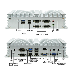 Poderoso Intel Core I5-9400F GTX1660S 6G Mini PC Inclusive Cooper Turbo Fan Industrial DDR4 RAM NVME SSD para jogos para os EUA Plug - Product Image 2