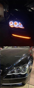 Actualice su auto con faros LED REIZ/Mark X con ojos de ángel y lente de proyector Bi-LED 2005-2009 - Product Image 2