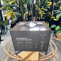 Transformateur d'instrument monophasé en cuivre avec bobine en cuivre, entrée 220v 230v, sortie 110v 115v, convertisseur de tension, aluminium 5kw 50hz 60hz