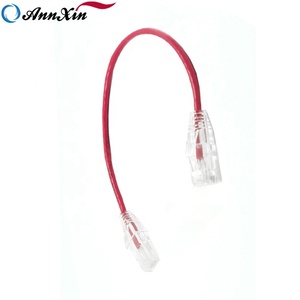 Siêu mỏng siemon cat6A vá dây UTP 32AWG trong suốt Tước Mạng Máy LAN Cáp - Product Image 3