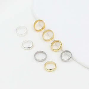 Mixed Shape Jewelry Buckle For <b>Ring</b> Making Copper Plated DIY Accessories D52 - Product Image 3