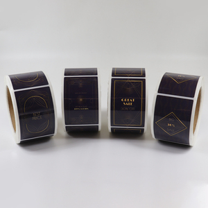 Manufacturer Custom Adhesive Logo Design Pvc Paper PET <strong>Roll</strong> Printing Sticker <strong>Label</strong> - Product Image 5