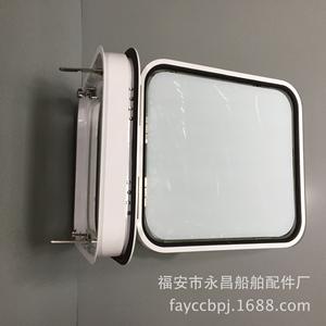 Fenêtre rectangulaire à ouverture vers l'extérieur en aluminium Yongchang Marine Parts, étanche, coulissante avec roulettes - Product Image 1