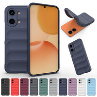 Coque de téléphone de qualité supérieure pour Redmi Turbo 5 Max/Turbo 5/Note 15 Pro, design antidérapant et anti-rayures, coque de téléphone en TPU + flanelle